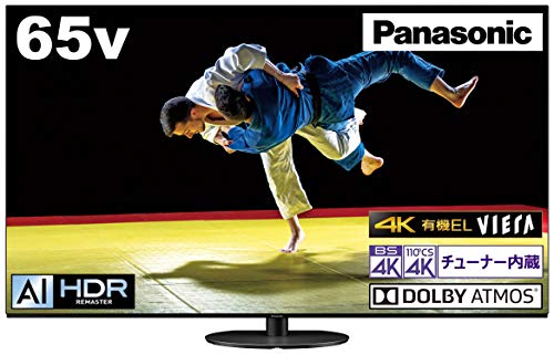 Panasonic TH-65HZ1000 有機ELテレビ 65インチ Amazon | パナソニック 65V型 4Kダブルチューナー内蔵 倍速表示 有機EL